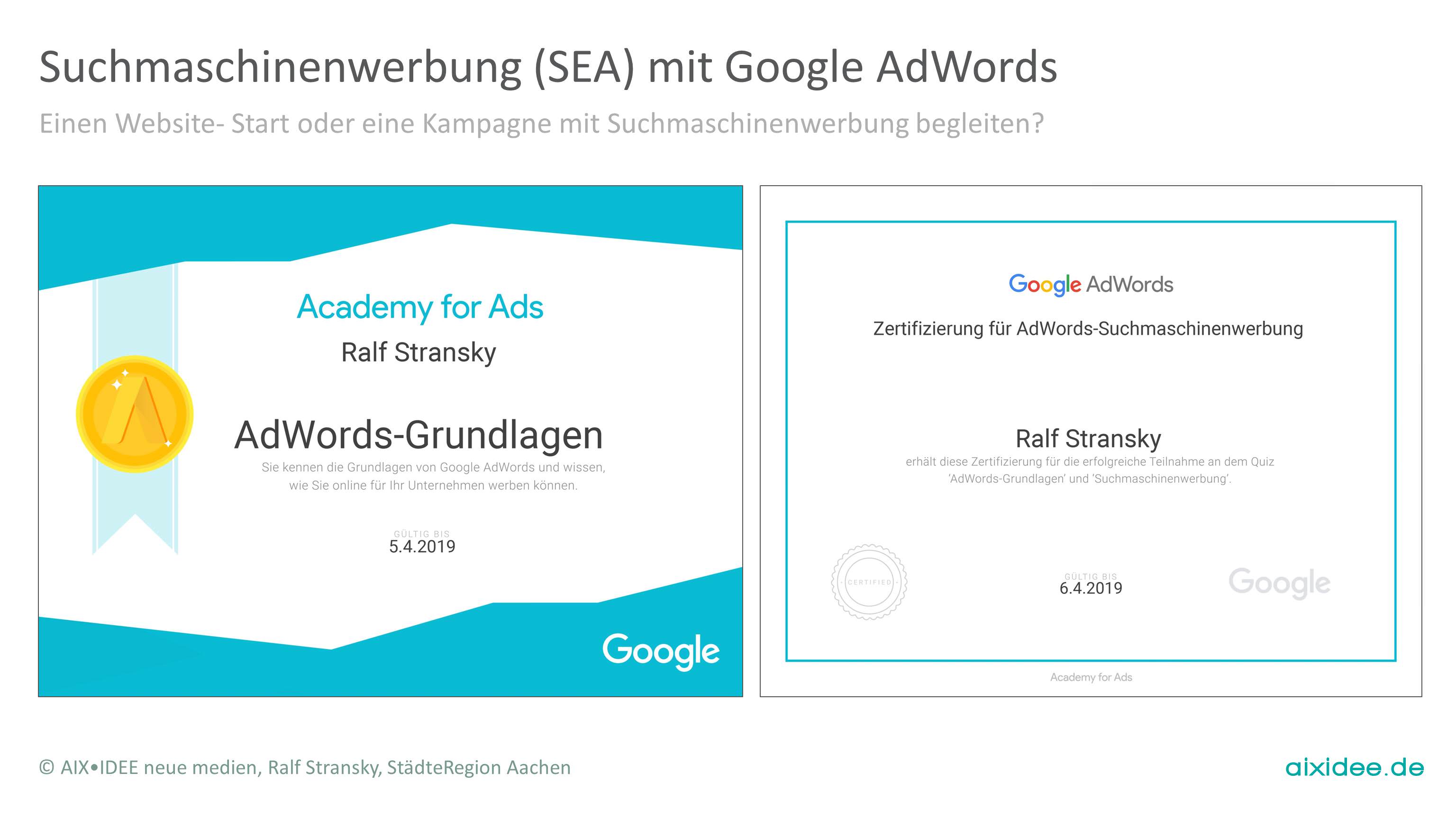 Einen Website- Start oder eine Kampagne mit Suchmaschinenwerbung begleiten?